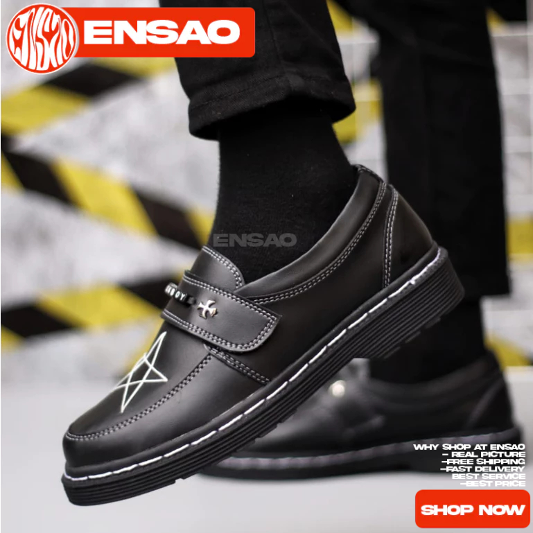 Sepatu Docmart Pantofel Slop Formal Pria