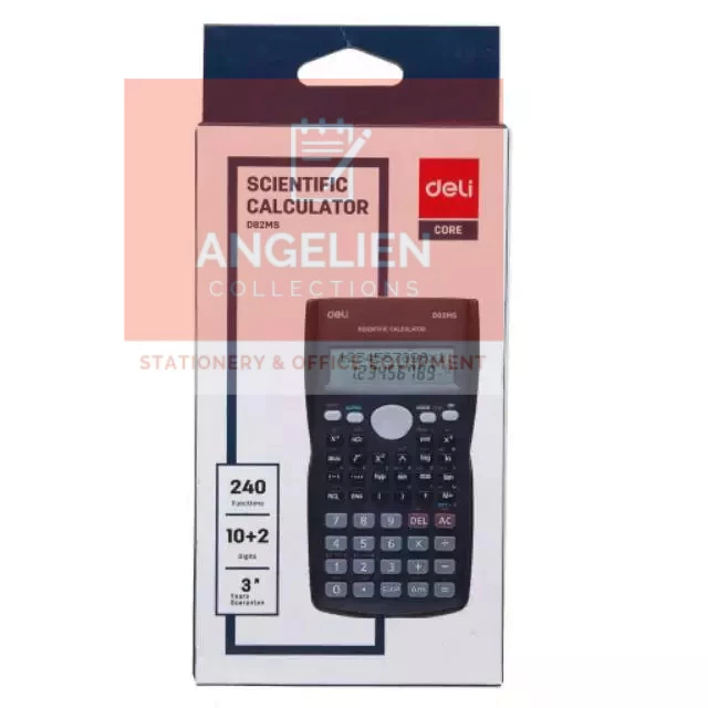 

DELI ED82MS (BERGARANSI) Scientific Calculator Kalkulator Scientific