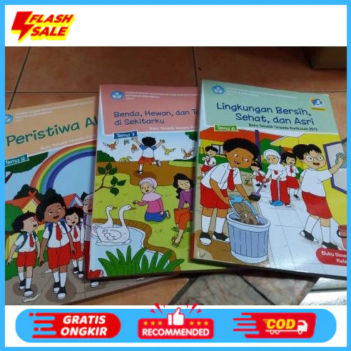 

SALE Paket Buku Tematik SD Kelas.1 tema 6,7,8 Termurah