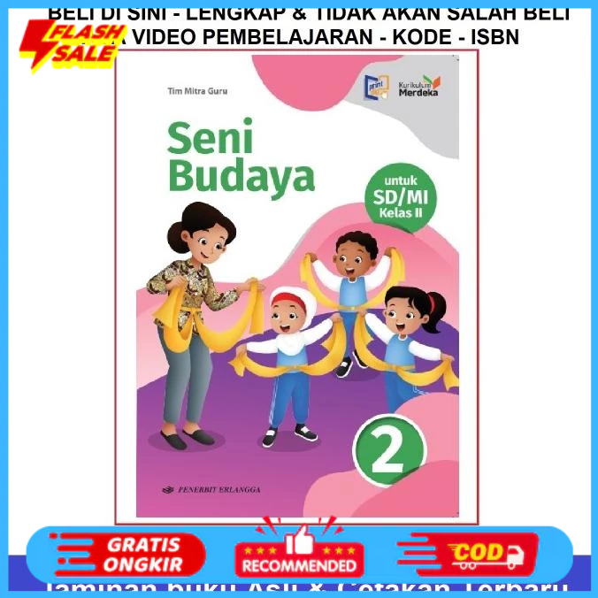 

SALE Buku Pelajaran dan ESPS kelas 2 SD Kurikulum Merdeka Erlangga Termurah