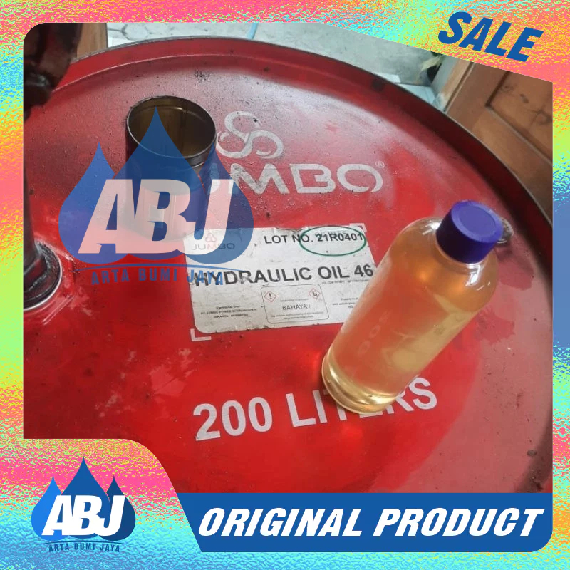 Oli Hidrolik/Hydrolik Oil Jumbo 46 Curah Drum