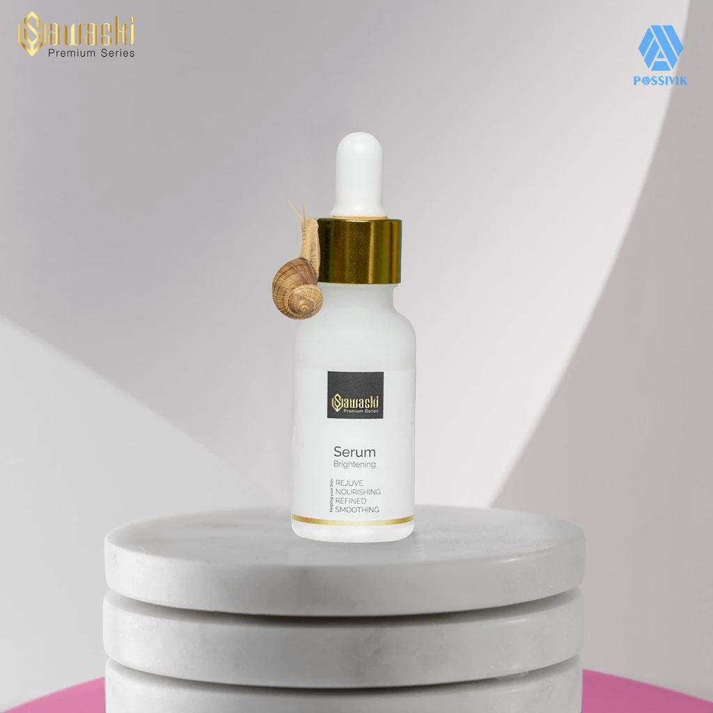 Sawaski Brightening Serum Wajah l Face Serum | Hydrating | Acne | Brightening | Serum BPOM