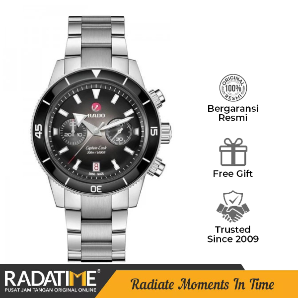 Jam Tangan Pria Rado Original & Garansi Resmi 2 Tahun R32145158