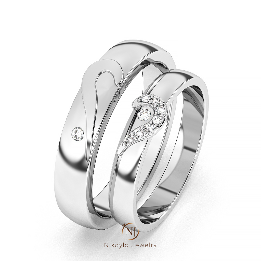 Cincin Perak Nikah Perak Couple Murni