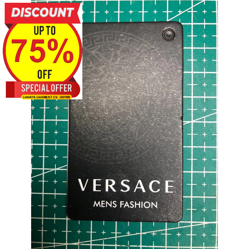 

VERSACE TAG HANGTAG SUPER PREMIUM CO 1X DIKIRIM 600PCS