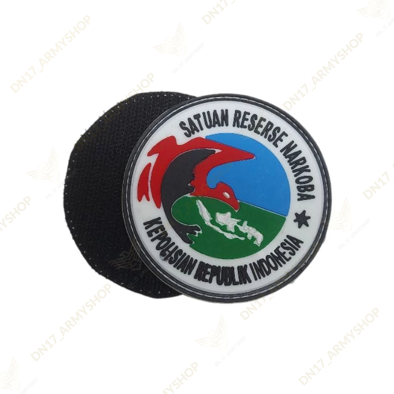 Patch Rubber Logo Satuan Reserse Narkoba