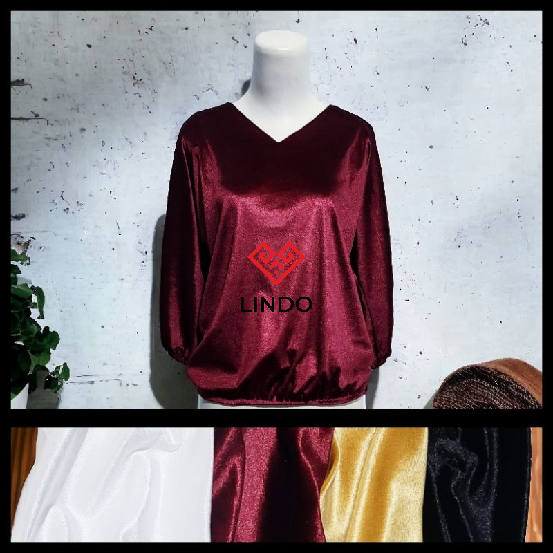 Baju Indo' Modern Beludru Toraja (Kode: CB1011910)
