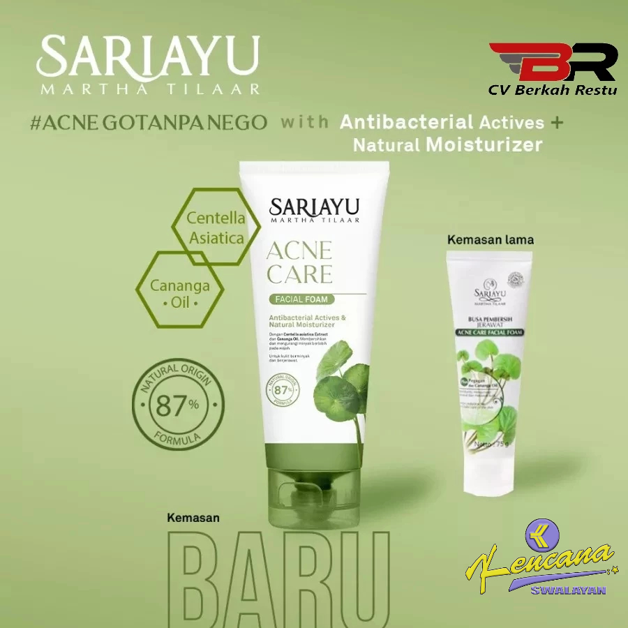 Sariayu Acne Care Facial Foam - 75 gram Sabun Wajah Sari Ayu