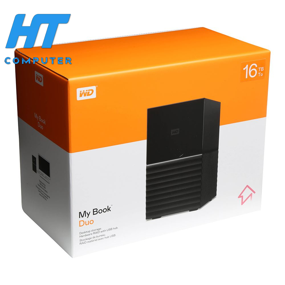 WD My Book Duo 16TB Desktop RAID External Hard Drive