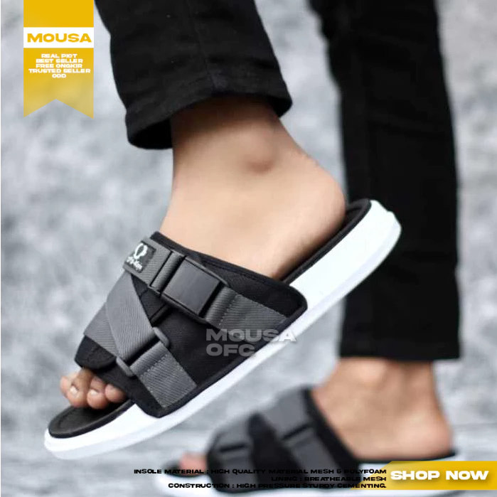 Sandal Slide - Sandal Pria Sandal Slop Sandal Slide Pria Original
