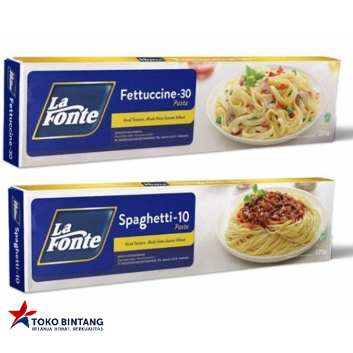 

La Fonte Spaghetti 225gr - Mie Instan