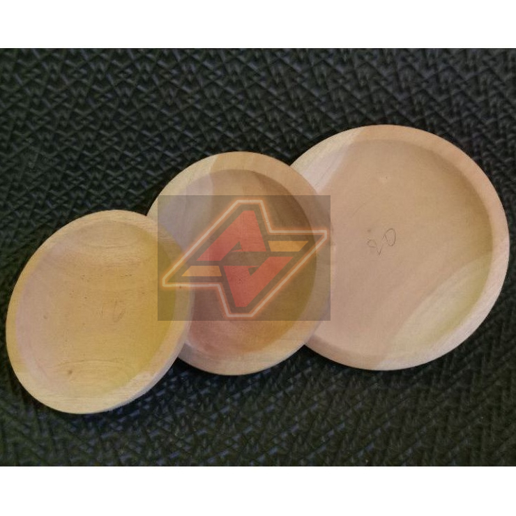 Cobek kayu Jumbo/ Coet kayu mahoni