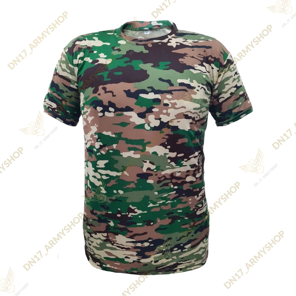 GTR Kaos Dalam PDL / PDH TNI AD / NKRI Loreng NKRI Terbaru Dryfit Premium