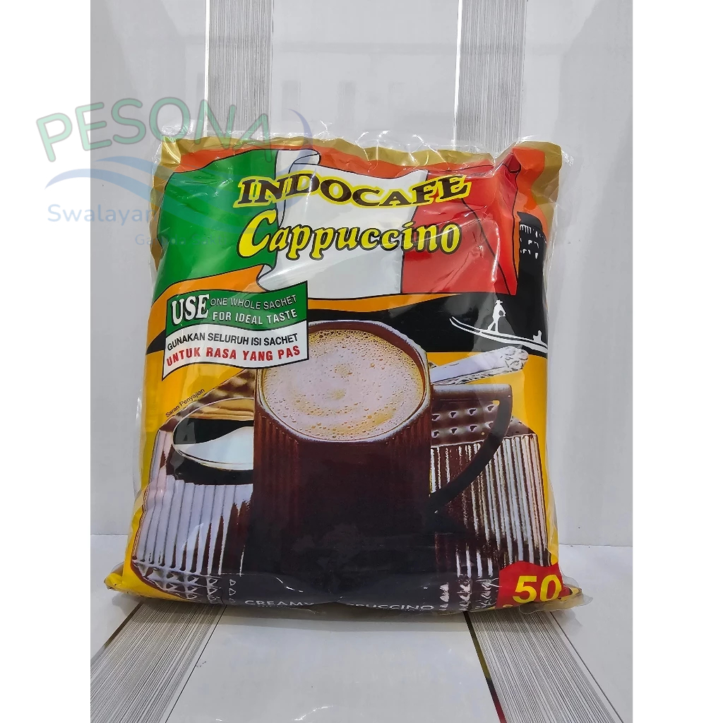 

Indocafe Cappuccino isi 50x25g Bag