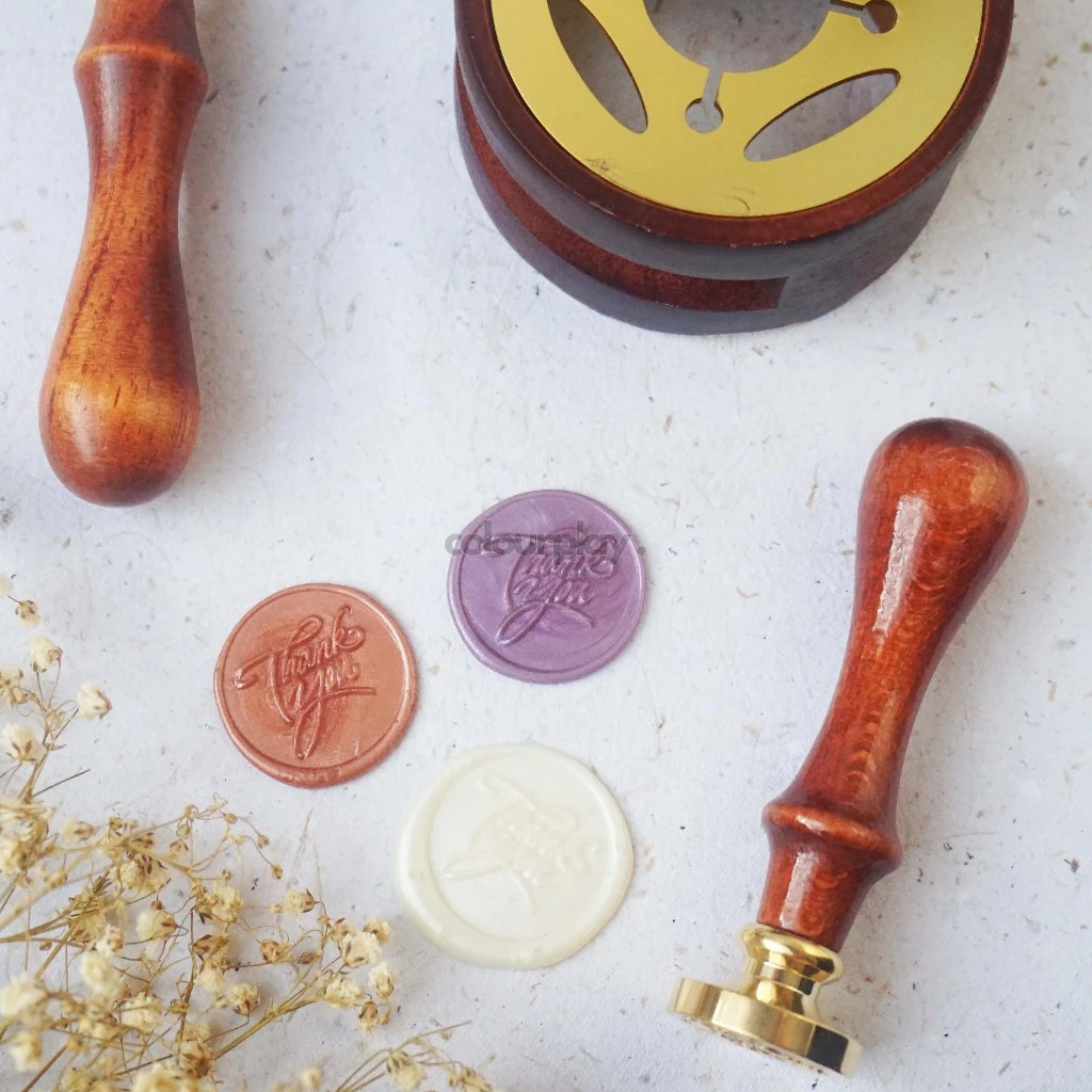 

Wax Stamp Seal 25mm Motif (1) | colourplay.