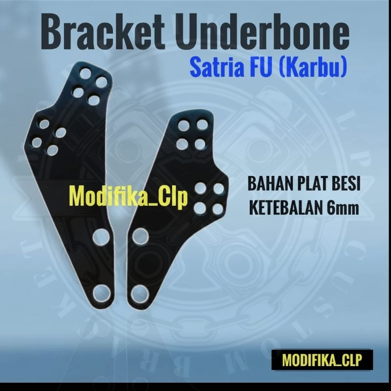 Bracket underbone satria fu karbu