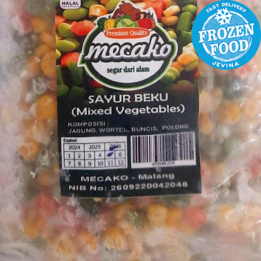 

Mecako Mix Vegetable Frozen 500 Gr