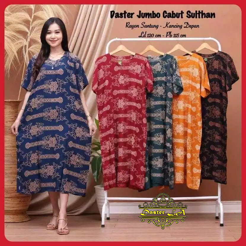 DASTER JUMBO CABUT SULTHAN LD 120 / DASTER BUMIL BUSUI / DASTER JUMBO MURAH KEKINIAN Ld 120