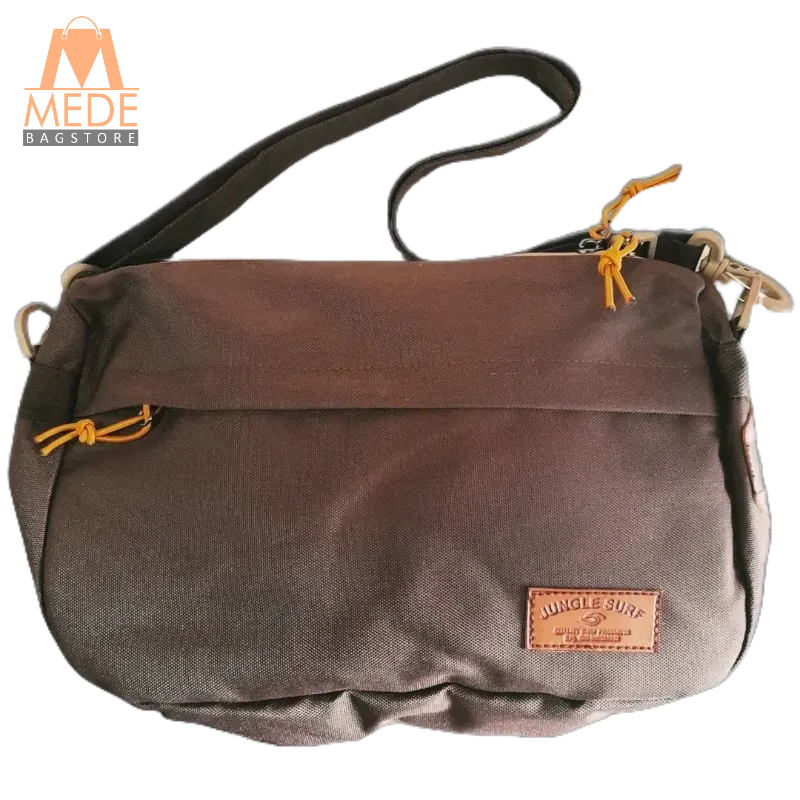 Tas Selempang Slingbag Junglesurf Bahan Kanvas Cordura