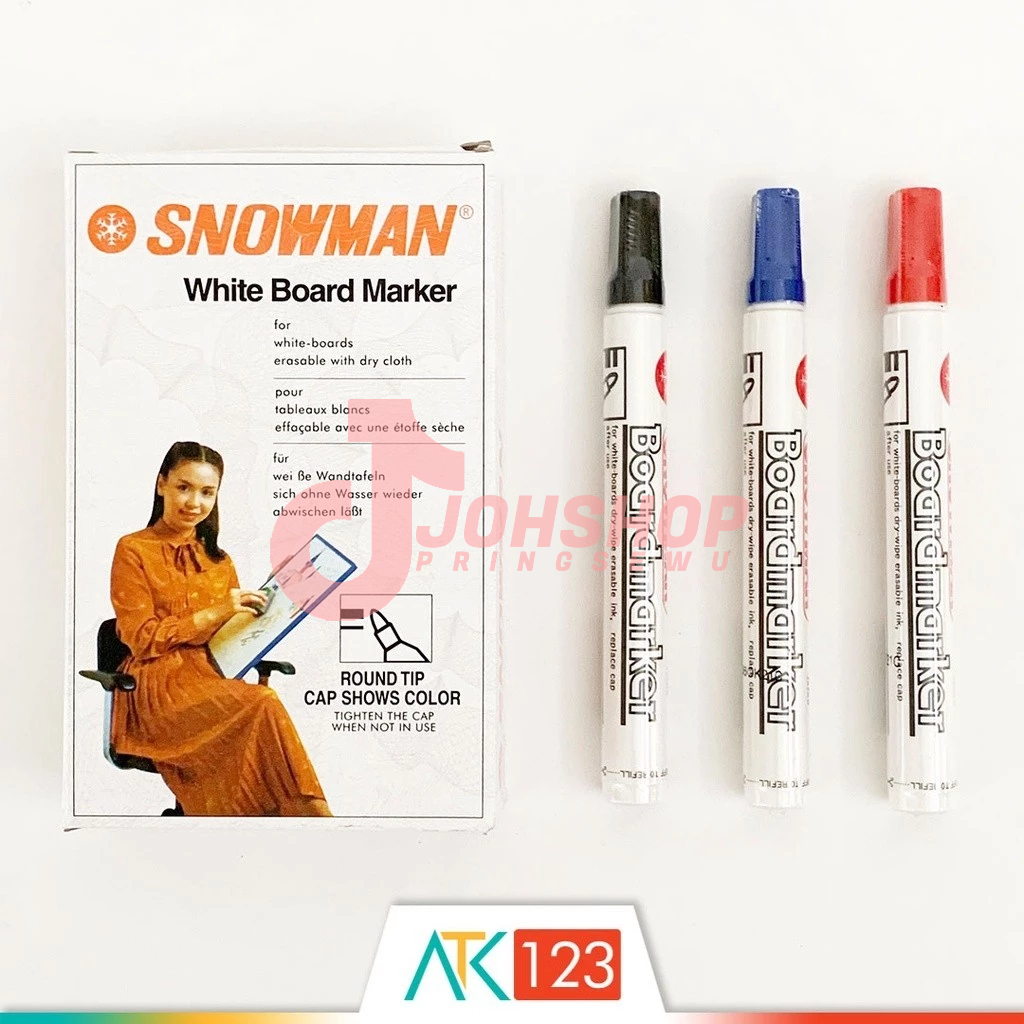 

(PCS) Spidol White Board Snowman BG-12