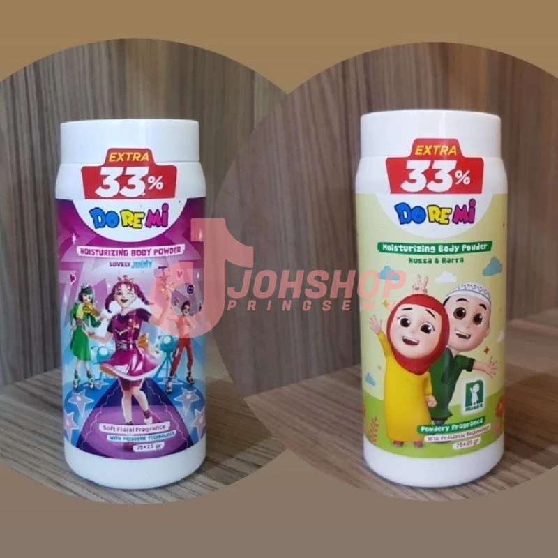 DOREMI MOISTURIZING BODY POWDER - BEDAK BABY