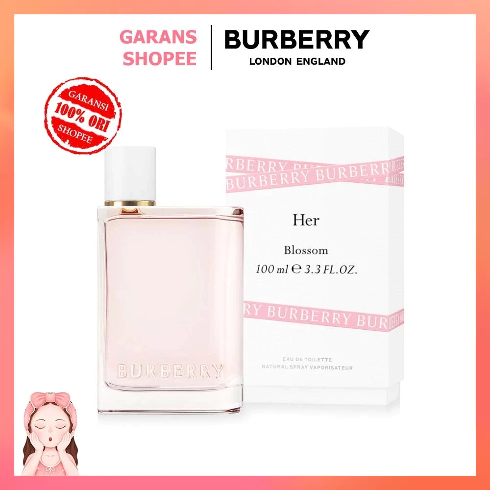 ✅Original丨Burberry Her edp Eau De Parfum 100ml(Parfum Original /parfum wanita burberry)