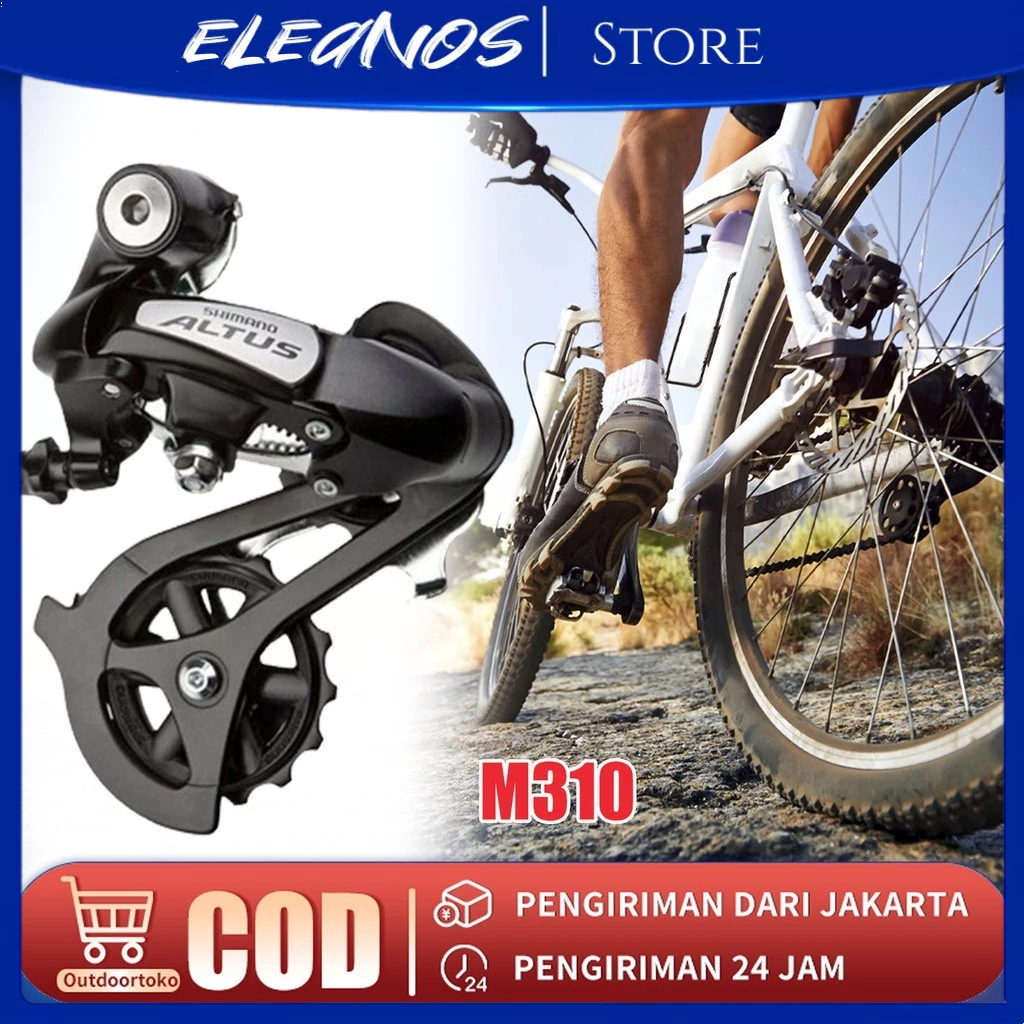 M310 RD Shimano Altus 6/7/8/9 Speed Rear Derailleur Sepeda Lipat MTB Roadbike DLL,RD Tourney M310 Sp