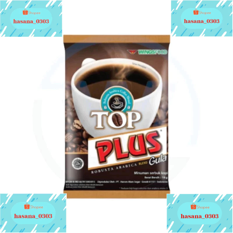 

Top Coffee Plus 18gr × 10 Sachet