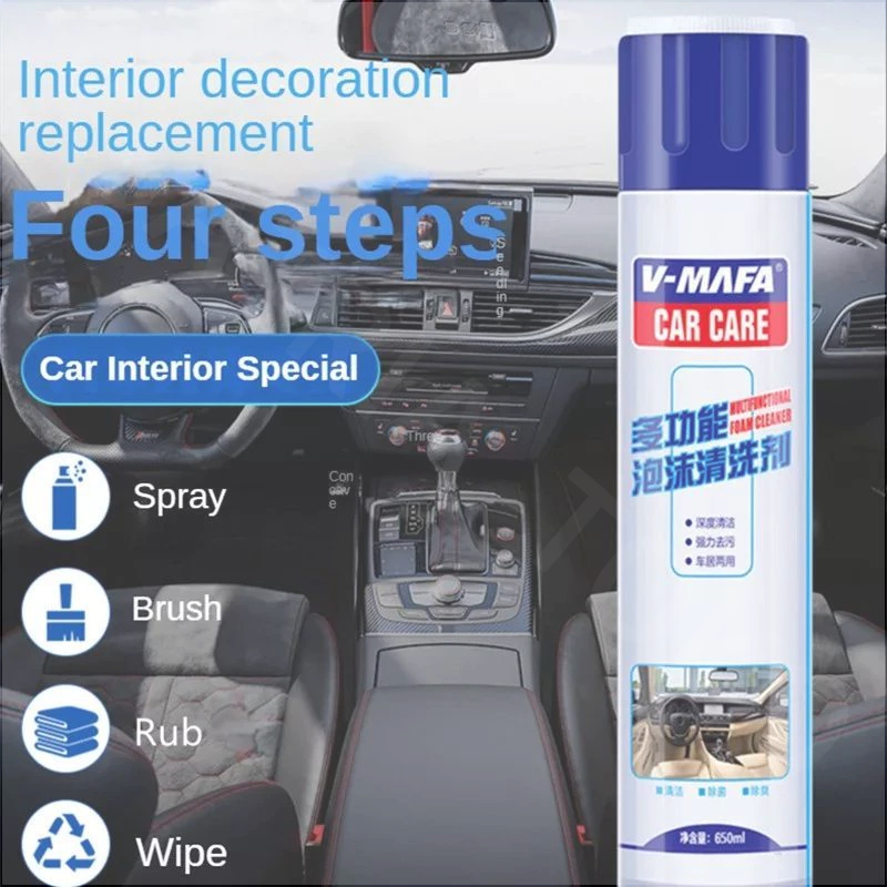 V MAFA CAR CARE Multifunctional Foam Cleaner Foam Cleaner Multifungsi Pembersih Interior Mobil Motor