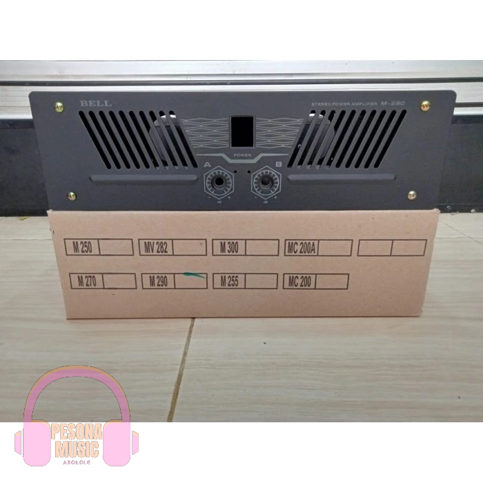 Terlaris Box Power Amplifier Bell M290 Box Power Bell M 290