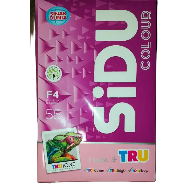 

Folio warna 55gram SIDU/ Folio warna/ Kertas warna