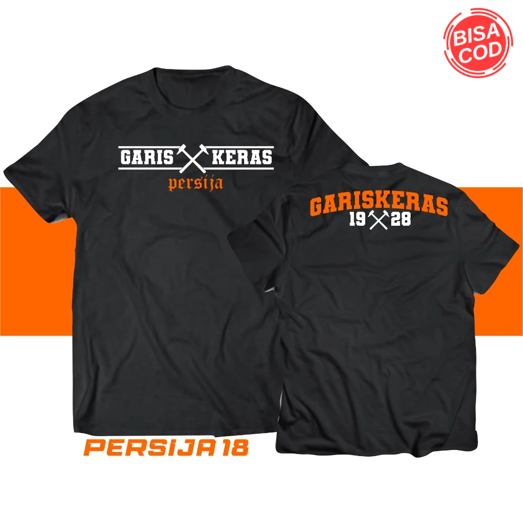 Kaos Persija Jakarta 1928 Suporter garis keras Jackmania