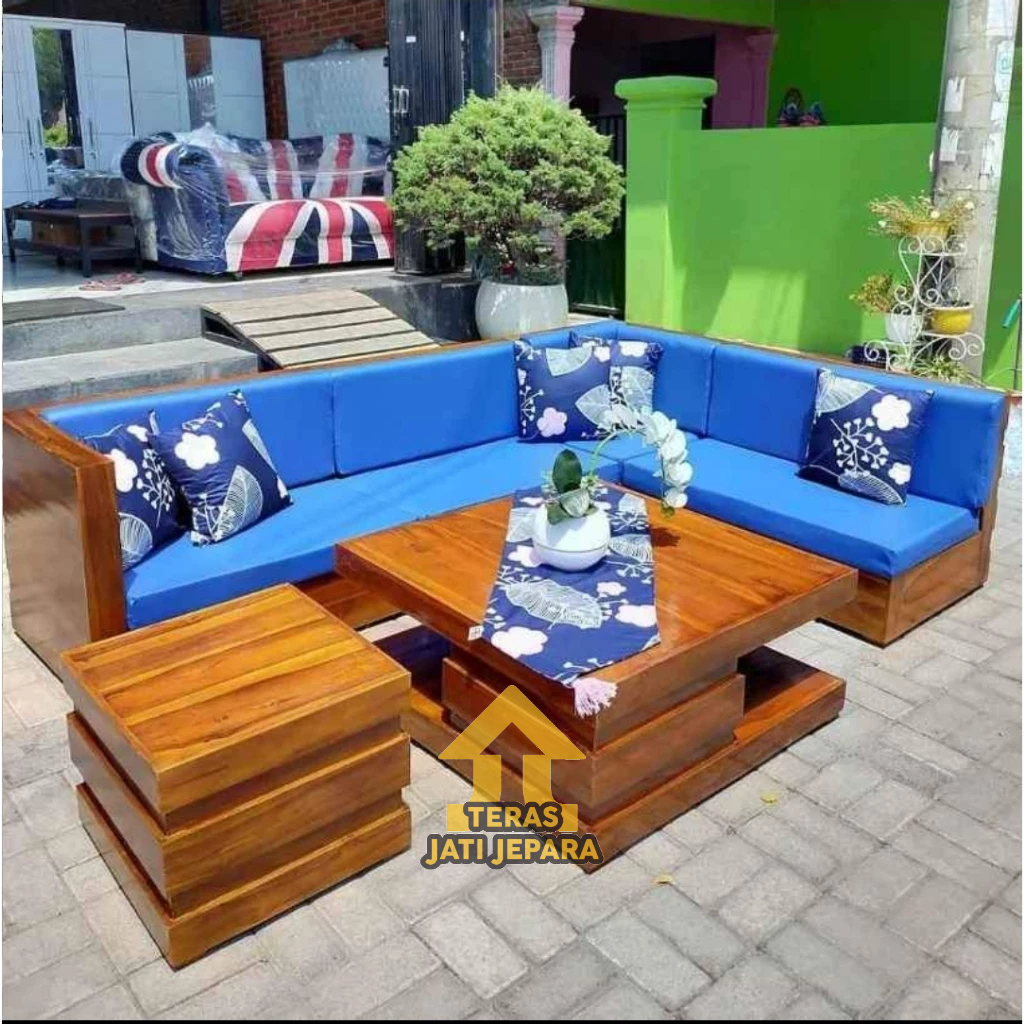 kursi Tamu Sudut Box / Kursi Sofa