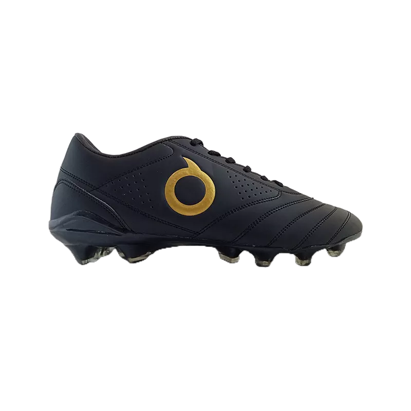 Sepatu Bola Ortus Forte Savage Ortuseight Hitam Gold Komponen Original