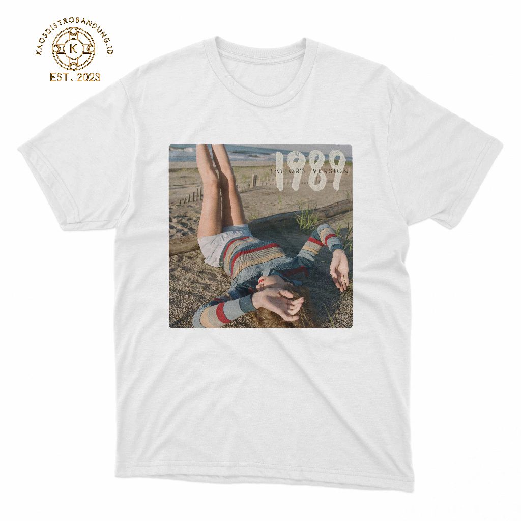 BAJU KAOS Unisex Taylor Swift Merch Taylor's Version 1989
