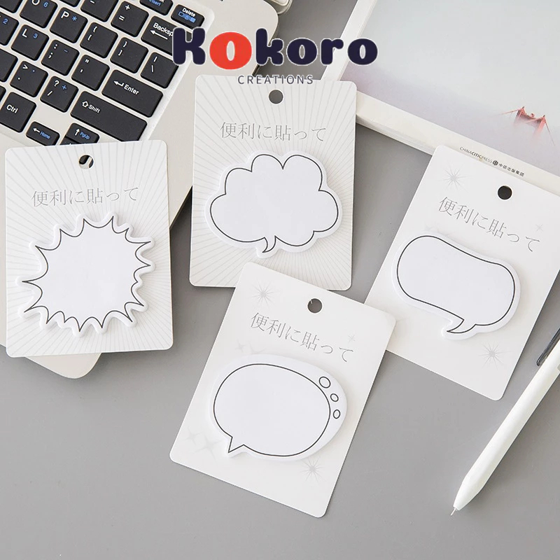 

KokoroCreations - [SK194] Sticky notes isi 30 lembar / sticky notes korea / korean sticky notes / memo pad / memopad / lucu