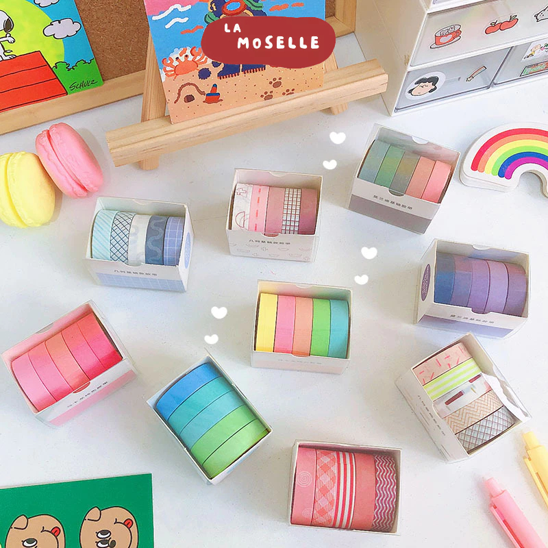 

La Moselle -[SK174] pita dekorasi / decoration tape / DIY tape / washi tape / pita dekorasi DIY / jurnaling / paper tape / journaling tape