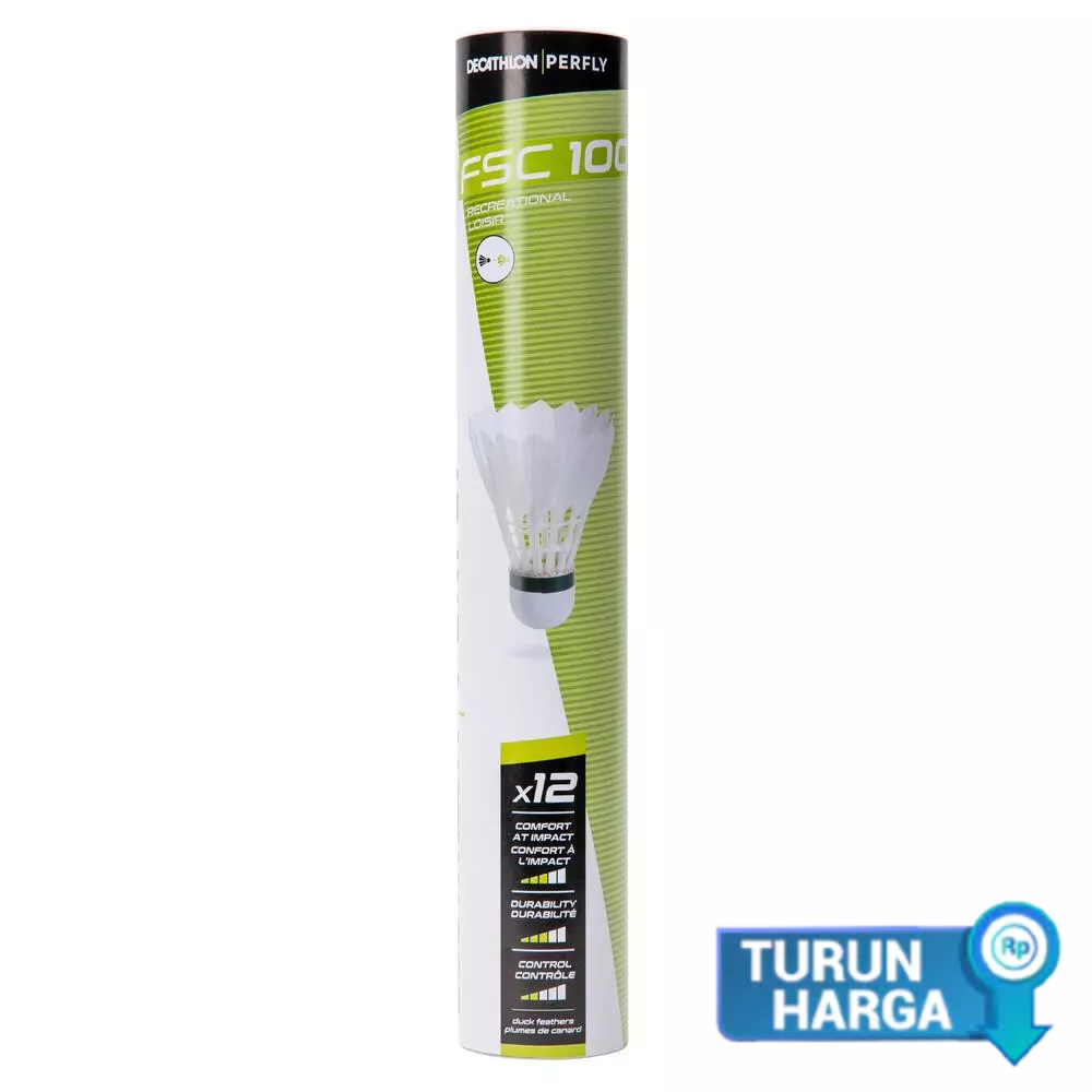 Decathlon Perfly Kok Bulutangkis Fsc 100 X 12 - 8373140