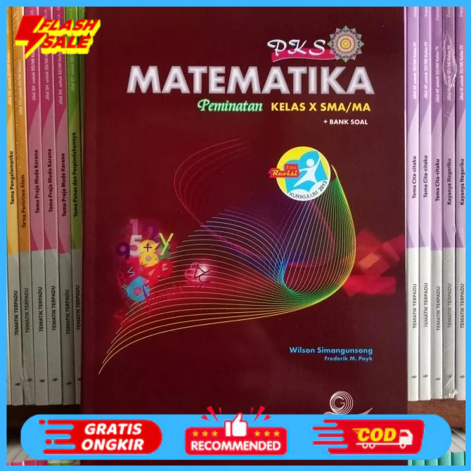 

SALE BUKU MATEMATIKA SMA/MA KELAS 10 PEMINATAN REVISI K13N Termurah