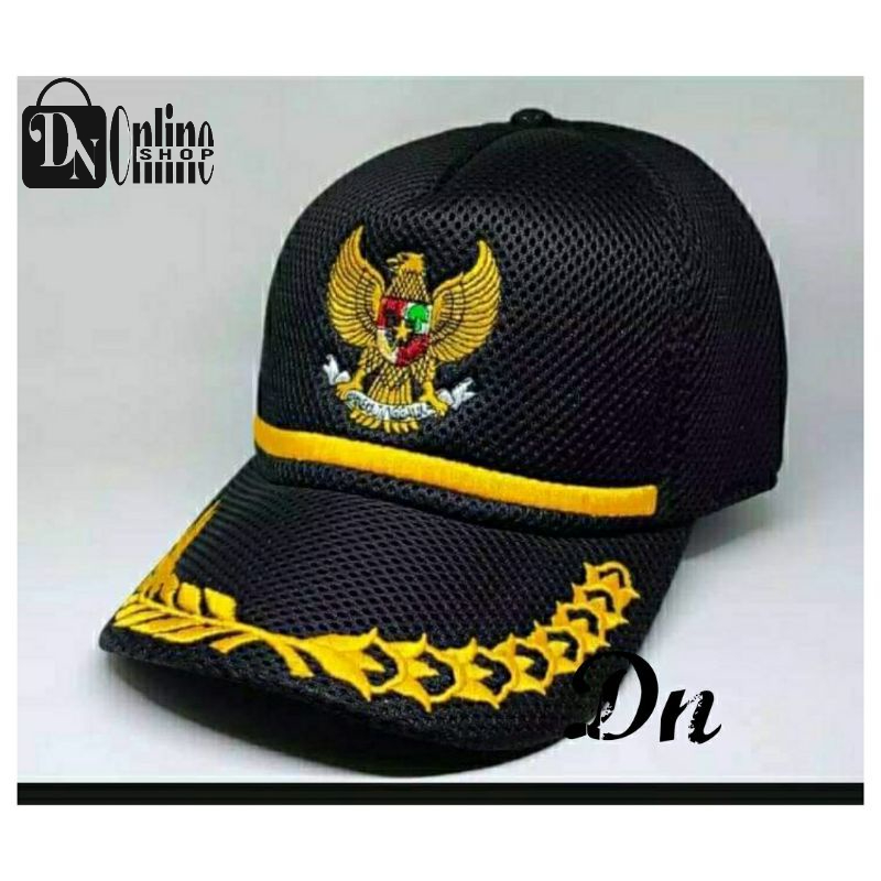 COD Topi PNS  bordir GARUDA//Topi jaring//Topi Camat//Topi Kepala Desa