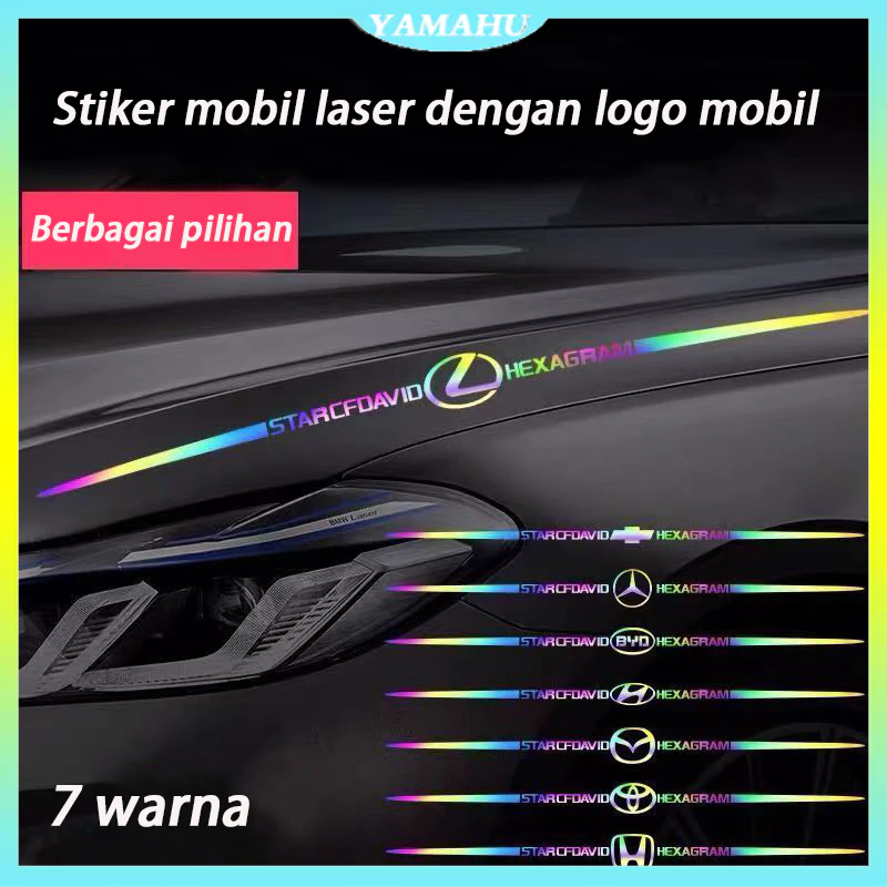 Stiker Reflektor Mobil /Sticker Laser Laser Car Sticker Reflektor