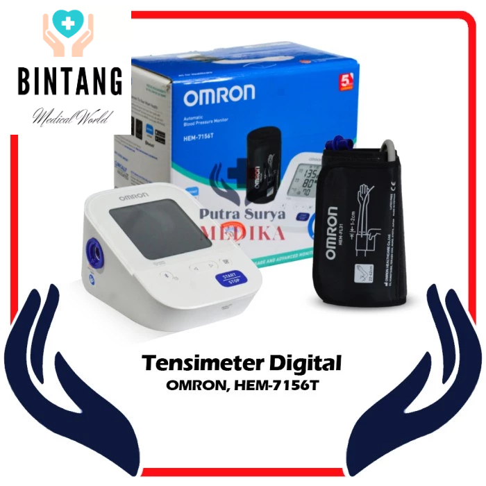 Tensimeter Digital Omron HEM-7156T Alat Tensi Darah