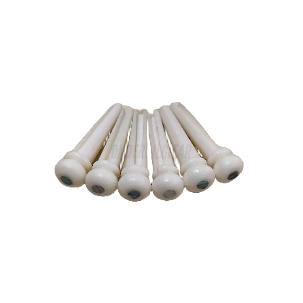 Pin Bridge Gitar Akustik Bahan Tulang / Pin Bridge Gitar Elektrik Akustik Bass