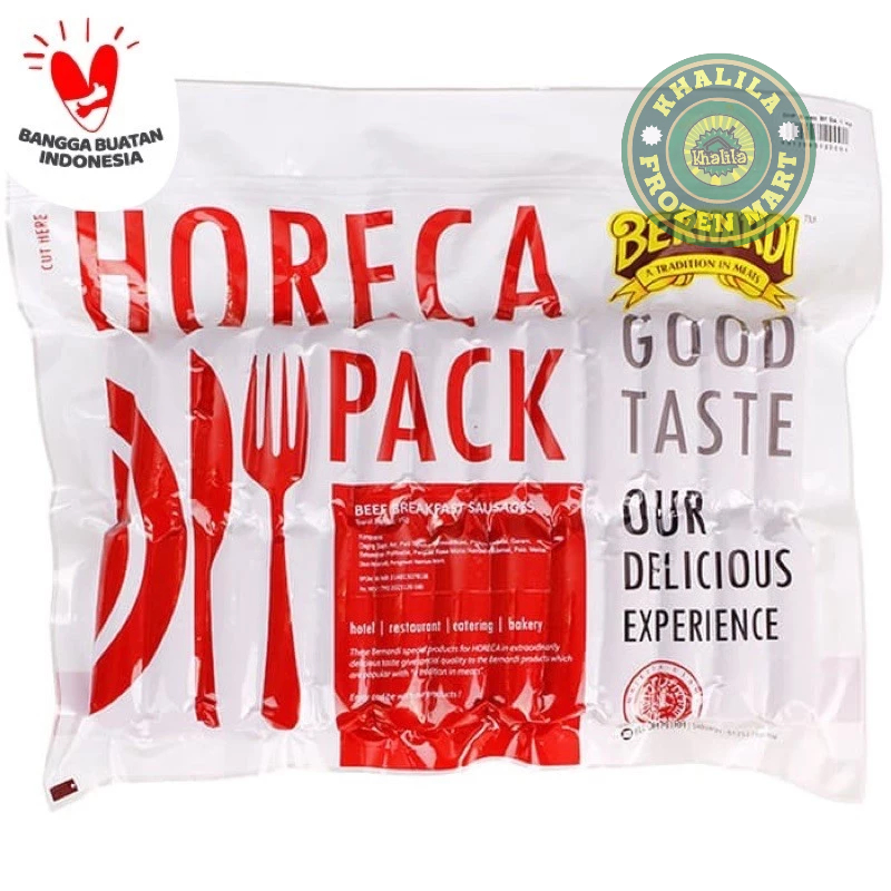 

SOSIS SAPI BERNARDI HORECA KEMASAN 1 KG ISI 44 PCS