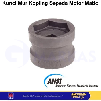 Socket Dobel Untuk Kopling 39x34/Double Copling American Tool 8958046 TERLENGKAP
