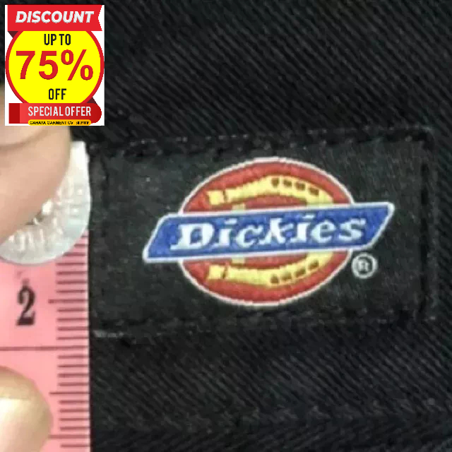 

DICKIES TAG LABEL RAJUT BORDIR COTTON PREMIUM CO 1X DI KIRIM 600PCS