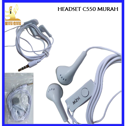 PROMO  HF/Headset samsung C550 JM Stereo Audio Handsfree