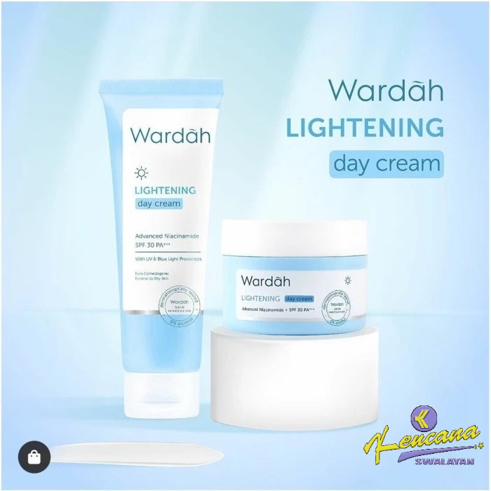 Wardah Lightening 20ml Day Cream | Cream Pagi - Wardah Cream Pagi