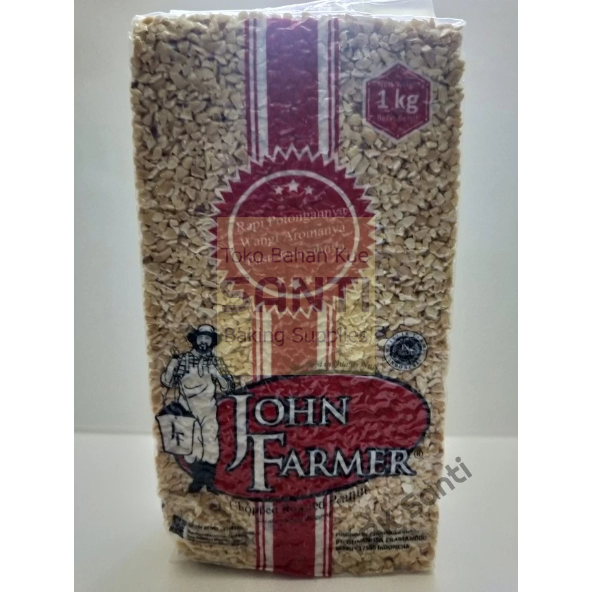 

John Farmer | Kacang Cacah Kacang Sangrai Topping Donat | 250 Gram (Repack)