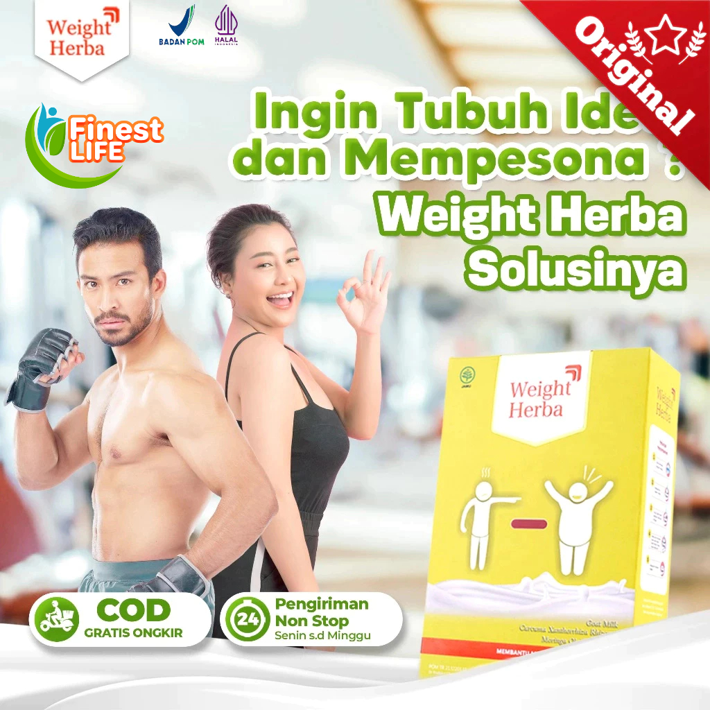

Weight Herba - Susu Etawa Penambah Berat Badan Dan Kesehatan Pencernaan Tanpa Olahraga